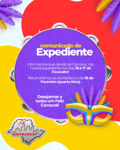 Carnaval: Comunicado de Expediente